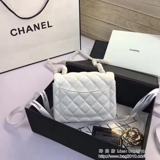 香奈兒CHANEL 升級版A1115全新經典小羊皮金銀鏈條單肩斜挎包 DSC1789